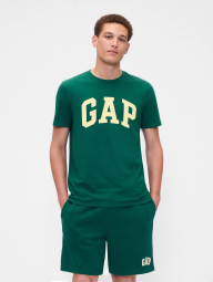 Футболка мужская GAP с логотипом 1159846460 (Зеленый M)