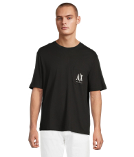 Футболка Armani Exchange з кишенею 1159846499 (Чорний M)
