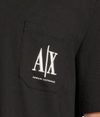 Футболка Armani Exchange з кишенею 1159846499 (Чорний M)