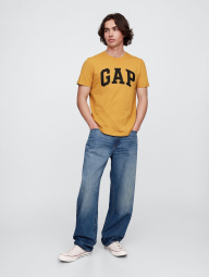Футболка мужская GAP с логотипом 1159846521 (Желтый L)