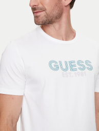 Чоловічі футболки Guess з логотипом 1159846852 (Білий XXL)