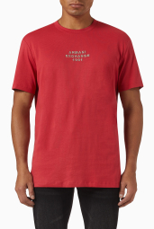 Мужская футболка Armani Exchange с логотипом 1159846864 (Красный M)