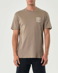 Мужская футболка Armani Exchange с логотипом 1159846867 (Коричневый XL)