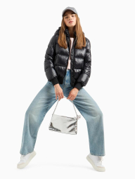 Жіноча футболка Armani Exchange з логотипом 1159846894 (Рожевий XXL)