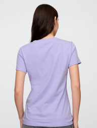 Женская футболка GAP с логотипом 1159847000 (Сиреневый S)