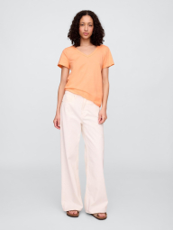 Женская футболка GAP 1159847011 (Оранжевый M)