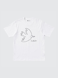 Футболка UNIQLO UT Graphic з принтом Pablo Picasso 1159847208 (Білий XS)