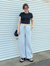 Укорочена футболка з технологією AIRism 1159847228 (Чорний XS)