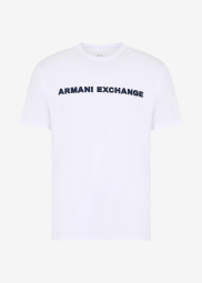 Футболка Armani Exchange с логотипом 1159847326 (Белый XXL)