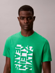 Мужская футболка Calvin Klein с логотипом 1159847483 (Зеленый L)