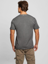 Мужская футболка Guess с принтом 1159847490 (Серый XXL)