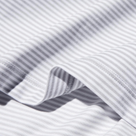 Футболка UNIQLO AIRism в смужку 1159847557 (Сірий XXL)