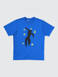 Футболка UNIQLO з принтом Henri Matisse 1159847567 (Синій XL)