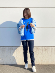 Футболка UNIQLO з принтом Henri Matisse 1159847567 (Синій XL)