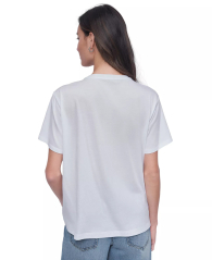 Футболка DKNY со стразами 1159847576 (Белый S)