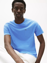 Мужская футболка Tommy Hilfiger 1159847677 (Синий M)