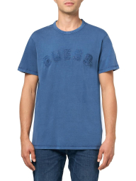 Мужская футболка Guess с логотипом 1159847704 (Синий M)