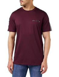 Чоловічі футболки з логотипом Armani Exchange 1159847707 (Бордовий XL)