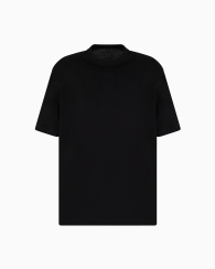 Футболка Armani Exchange с надписью в тон 1159847966 (Черный XL)