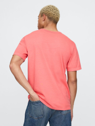 Мужская футболка GAP 1159847975 (Розовый XL)
