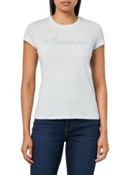 Жіноча футболка Armani Exchange з бісером 1159848118 (Зелений L)
