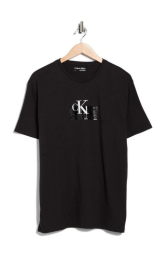 Мужская футболка Calvin Klein с логотипом 1159848244 (Черный M)