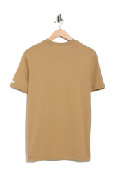 Мужская футболка Calvin Klein с логотипом 1159848252 (Бежевый M)