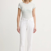 Женская футболка Armani Exchange с логотипом 1159848394 (Бирюзовый XXL)