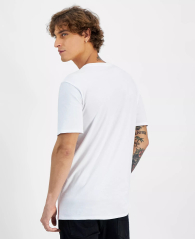 Мужская футболка Karl Lagerfeld Paris с объемным логотипом 1159848439 (Белый L)