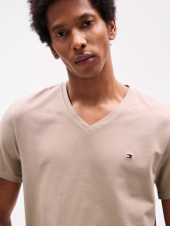 Футболка мужская Tommy Hilfiger 1159848672 (Бежевый M)