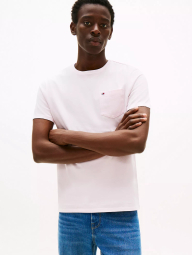 Футболка Tommy Hilfiger с карманом 1159848677 (Розовый M)