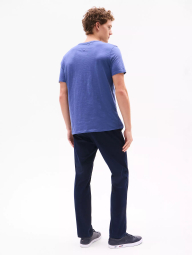 Мужская футболка Tommy Hilfiger с логотипом 1159848684 (Синий S)