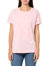 Женская футболка Armani Exchange с логотипом 1159848768 (Розовый S)
