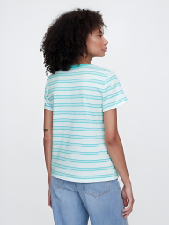 Женская футболка GAP в полоску 1159848859 (Разные цвета L)