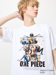 Футболка UT Archive One Piece UNIQLO с принтом 1159849053 (Белый XL)