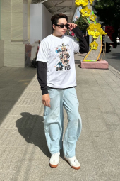 Футболка UT Archive One Piece UNIQLO с принтом 1159849053 (Белый XL)