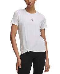 Футболка женская Tommy Hilfiger с логотипом 1159849079 (Белый S)