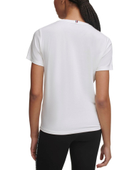 Футболка женская Tommy Hilfiger с логотипом 1159849079 (Белый S)