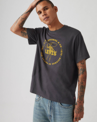 Футболка мужская Levi's с логотипом 1159849605 (Серый XL)