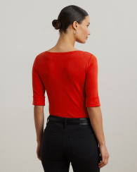 Жіноча футболка Ralph Lauren 1159849623 (Червоний L)