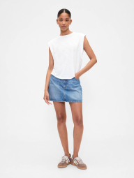 Женская футболка GAP 1159849642 (Белый S)