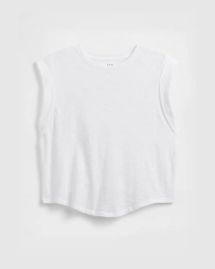 Женская футболка GAP 1159849642 (Белый S)