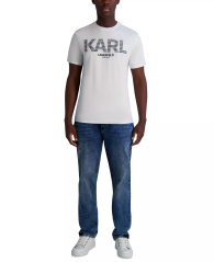 Жіноча футболка Karl Lagerfeld Paris з логотипом 1159849696 (Білий XXL)