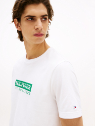 Мужская футболка Tommy Hilfiger с логотипом 1159849724 (Белый XXL)