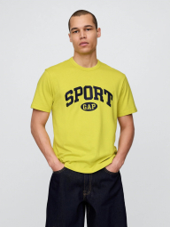 Футболка мужская GAP с принтом 1159849729 (Желтый L)