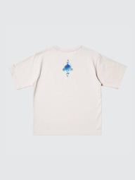 Футболка UNIQLO с принтом SKULLPANDA 1159849746 (Молочный S)