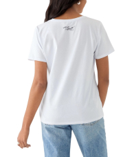 Жіноча футболка Karl Lagerfeld Paris з принтом 1159849816 (Білий S)