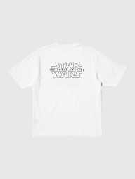 Футболка UNIQLO с принтом Star Wars 1159849965 (Белый S)