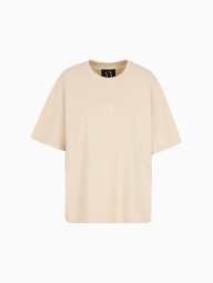 Женская футболка Armani Exchange с логотипом 1159850114 (Бежевый XXL)