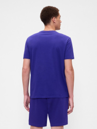 Футболка мужская GAP с логотипом 1159850145 (Фиолетовый L)